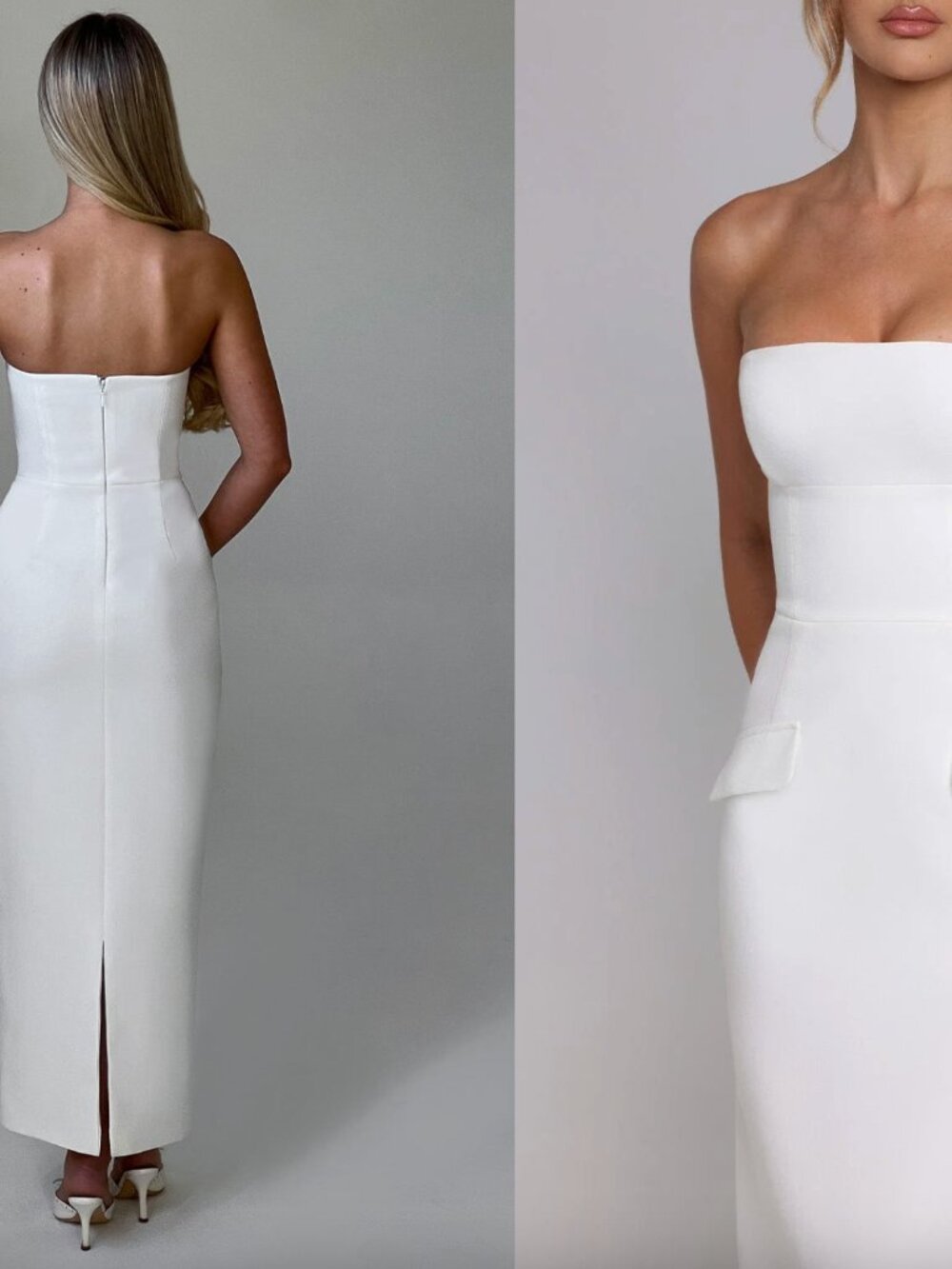 Babyboo Roxanne Midaxi Dress - Ivory - Picture 5 of 9